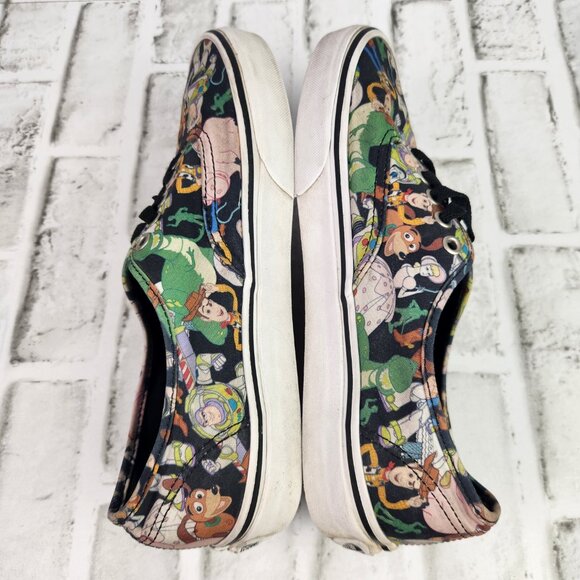 Vans x Disney Pixar Toy Story Men's 8 Women's 9.5 Woody Buzz Lightyear Rex Hamm - Picture 7 of 10